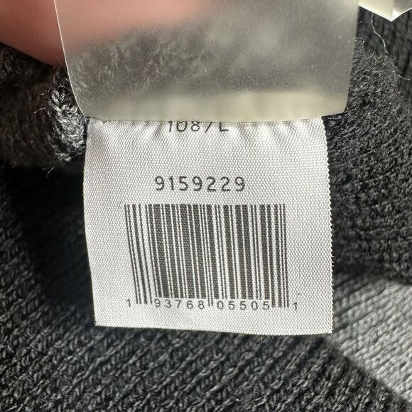 Vince Camuto Waffle Stitched Colorblocked Sweater Womens Large White Grey Black - Picture 11 of 13